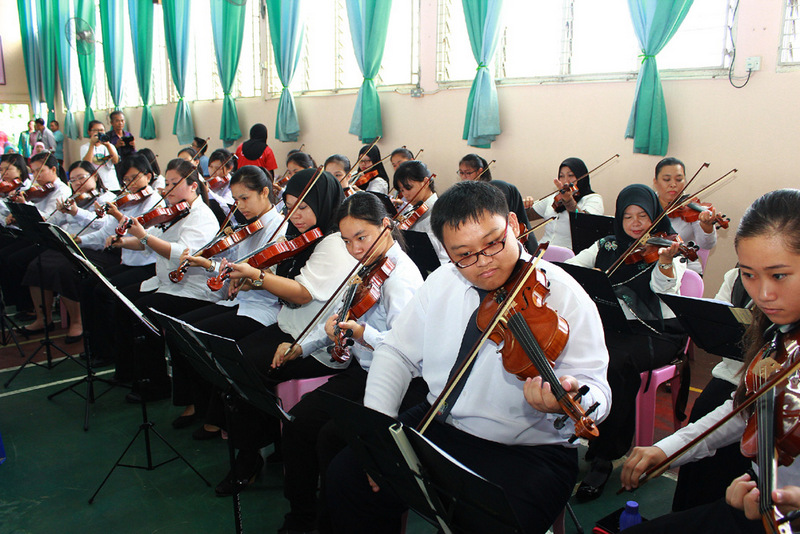 Ilustrasi: Salah satu penampilan siswa di sebuah sekolah di Malaysia. Foto: http://www.majakir.net/