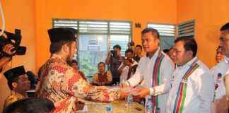 Pasangan Ideal-Siga Serahkan Berkas di KPU Nias Selatan