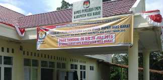 37 Personel Polisi Amankan Kantor KPU Nias Barat