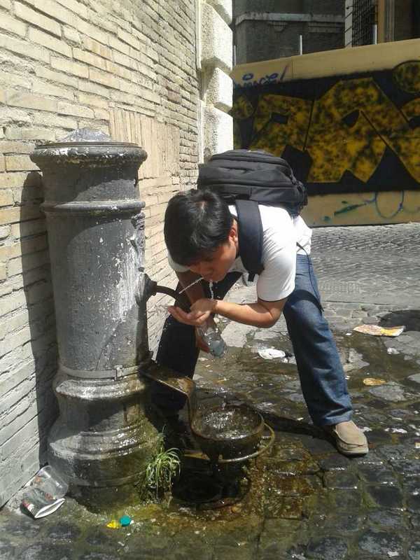 Di Roma, Air Bersih Tersedia untuk Publik