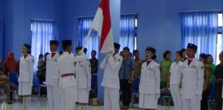 Tim Paskibra Kabupaten Nias Dikukuhkan