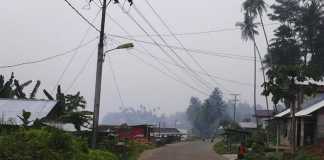 Asap Kembali “Singgahi” Pulau Nias, Warga Mengeluh Sesak Napas