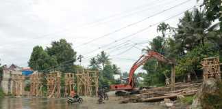 Terhenti 2 Tahun, Pembangunan Jembatan Gomo Kembali Dilanjutkan
