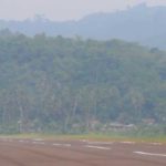 Kabut Asap di Bandara Binaka
