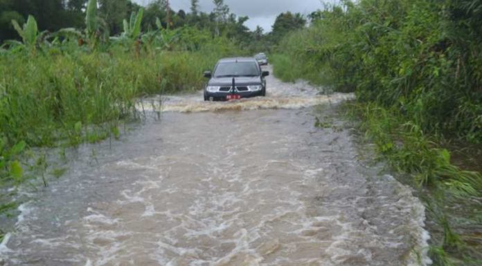Banjir di Bawölato Belum Surut Warga Mesti Waspada