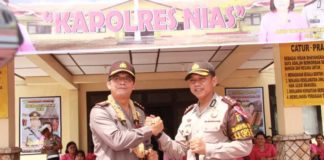 AKBP Bazawatö Zebua Resmi Menjabat sebagai Kapolres Nias