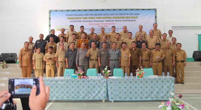 Bappeda Nias Barat Gagas Penyusunan RKPD Tepat Waktu