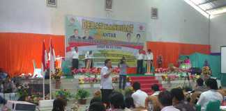 Debat Kandidat Tahap Ketiga di Nias Barat Hampir Ricuh