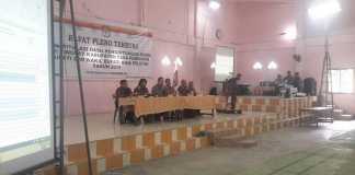Pleno KPU Nias Selatan Dilanjutkan Kamis