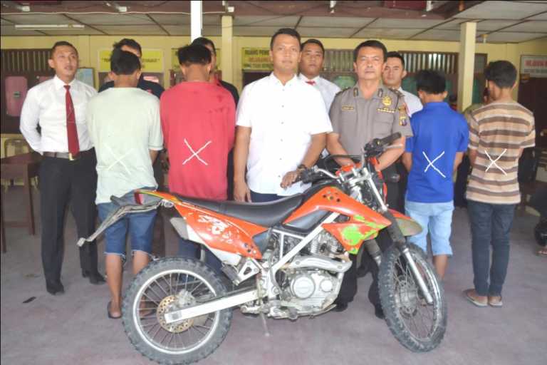 Pencuri Sepeda Motor Diringkus Polres Nias