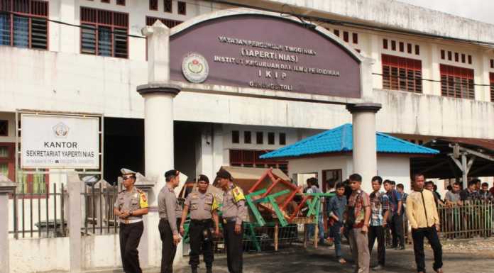 Yaperti Nias Berjanji Lengkapi Sarana Perkuliahan di IKIP Gunungsitoli
