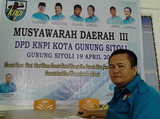 Kariaman Zebua Terpilih Jadi Ketua KNPI Kota Gunungsitoli