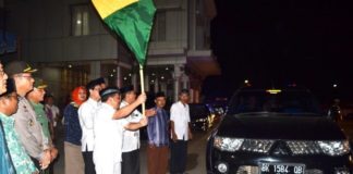 Polres Nias Kawal Pelaksanaan Pawai Takbiran di Kota Gunungsitoli