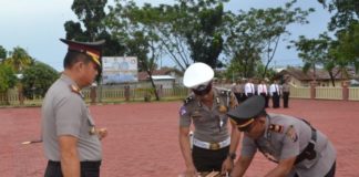 AKP Rolihardo Sinaga Jabat Kapolsek Tuhemberua