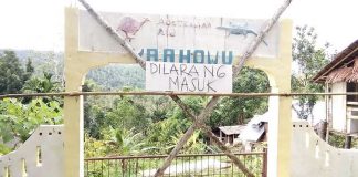 Upah Belum Dibayarkan, Tukang dan Warga Segel SMP Negeri 5 Gomo