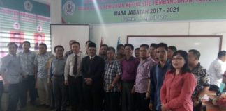 Fatolosa Hulu Terpilih Kembali sebagai Ketua STIE Pembnas Nias 2017-2021
