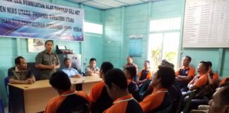 KKP Latih Nelayan Nias Utara Membuat dan Merawat Alat Tangkap Ikan