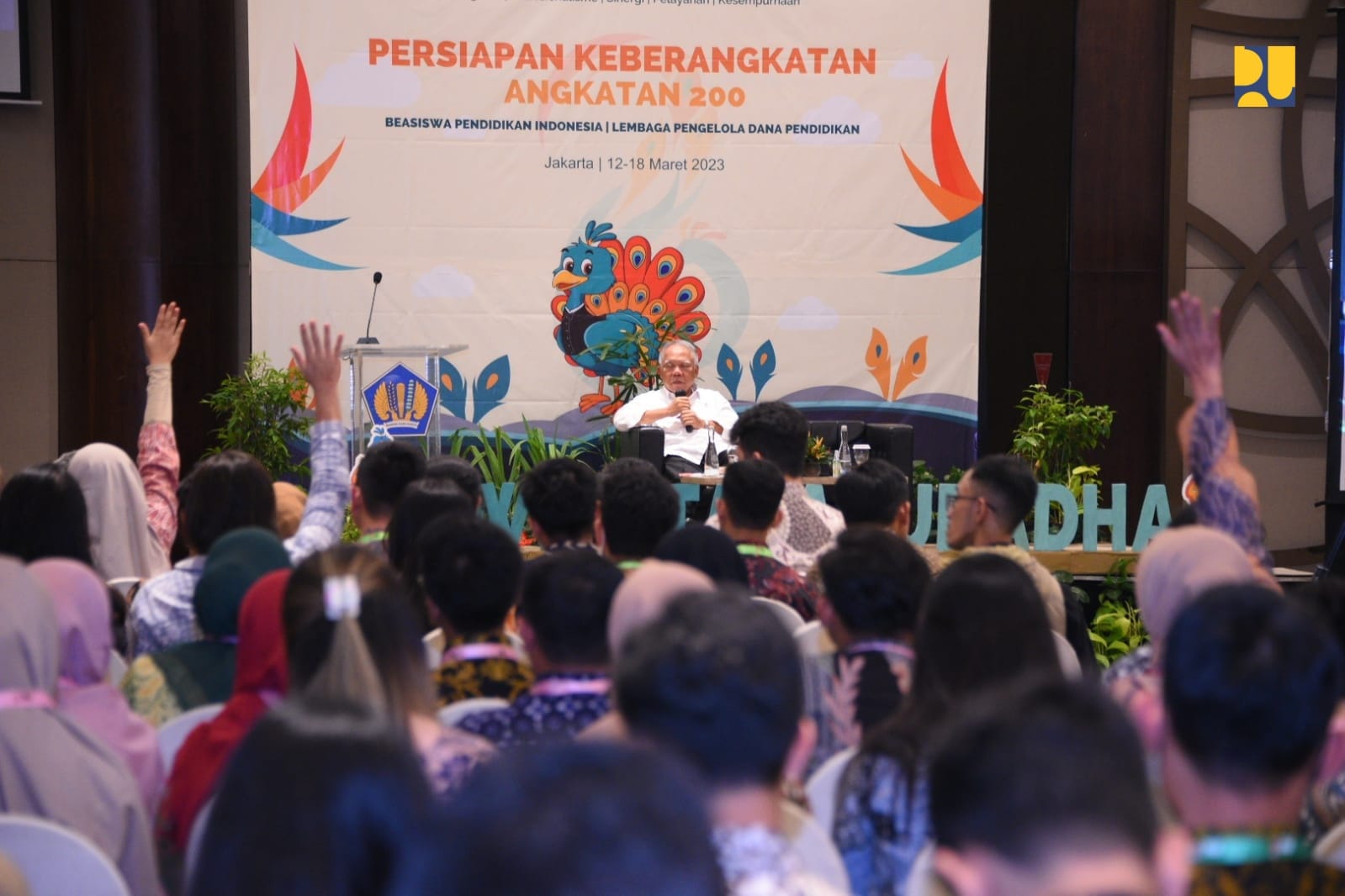 Pembekalan Angkatan 200 Beasiswa LPDP Niatkan Kontribusi Terbaik bagi Indonesia