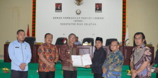 DPRD Nisel Tetapkan Ranperda Pertanggungjawaban APBD Tahun 2022