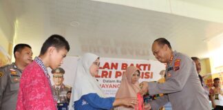 Sambut Hari Bhayangkara ke 77 Tahun 2023, Polres Nias Gelar Bulan Bakti Polri Presisi