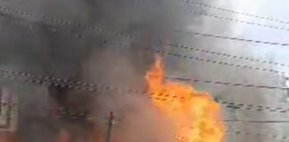 Dua Unit Rumah Warga di Gunungsitoli Hangus Rata Dengan Tanah Dilalap Sijago Merah