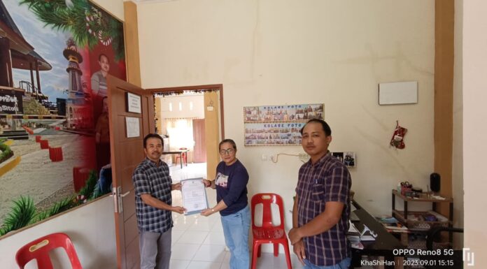 Terima SKM dari Kesbangpol Pemko Gunungsitoli, SMSI Kepulauan Nias Siap Laksanakan Program