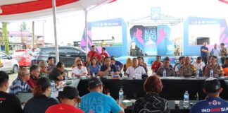 Bupati Hilarius Duha Pimpin Rapat Pemantapan Pelaksanaan Nias Pro 2023