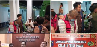 EYM Ditahan Kejari Nisel Atas Dugaan Korupsi Pekerjaan RPS Pada SMK N1 Gomo