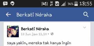 Tak Hanya Ingin Bangkit Apalagi Terkubur, Itulah Kabar Nias, Inspirasi Ono Niha